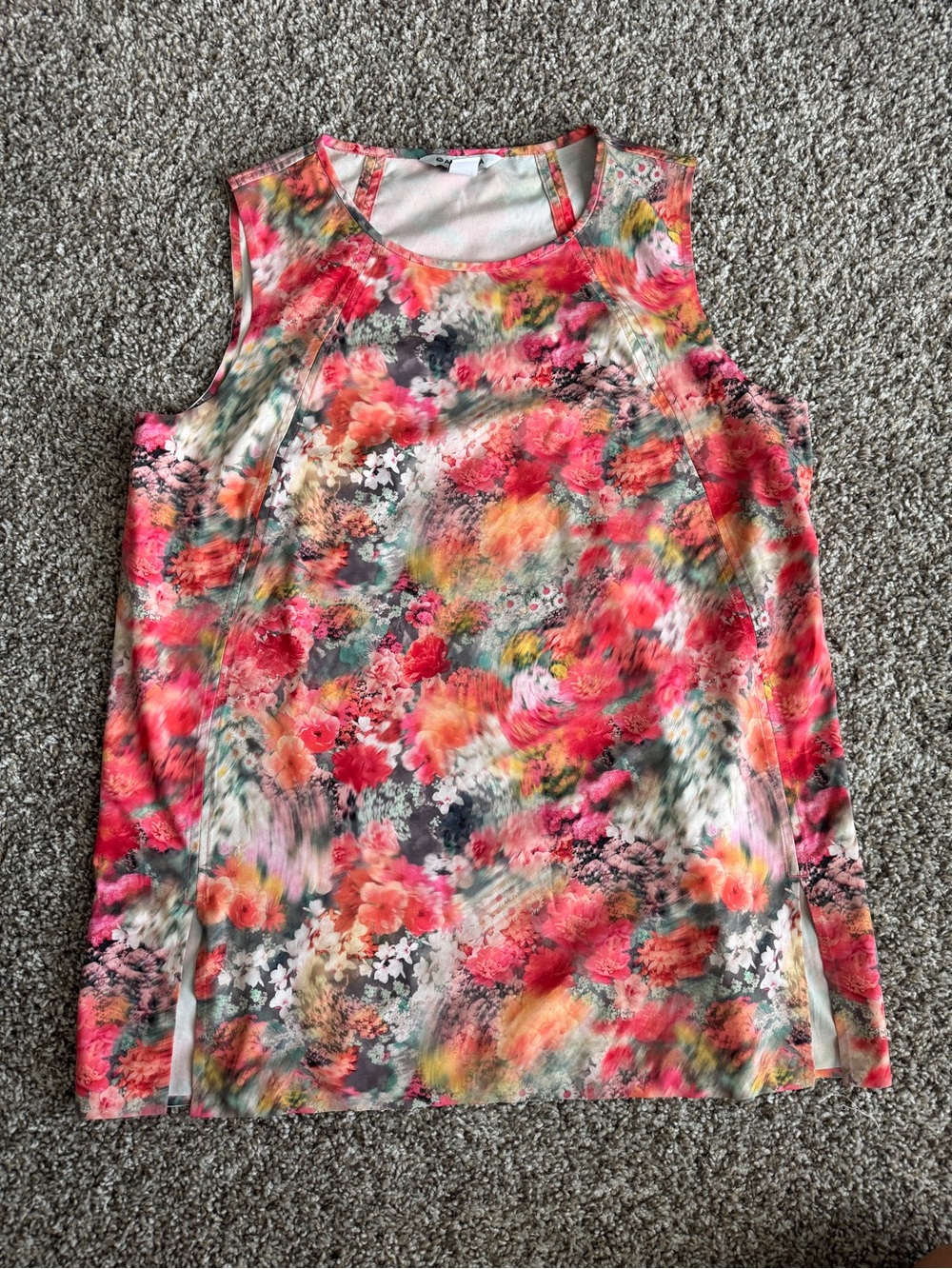 Athleta floral tank